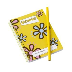 Brownies Notebook and Pencil Set